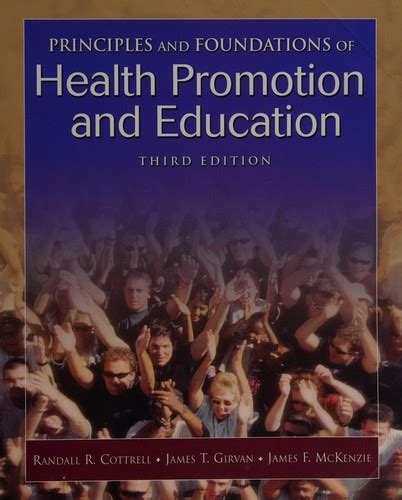 Principles Foundations Of Health Promotion And Education By Randall R