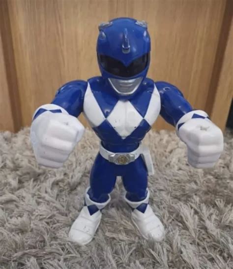 MIGHTY MORPHIN POWER Rangers Blue Ranger Playskool Heroes Mega