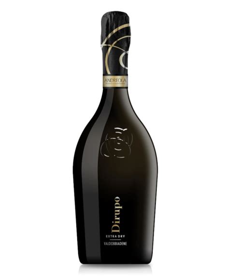 ANDREOLA VALDOBBIADENE D O C G PROSECCO SUPERIORE EXTRA DRY DIRUPO