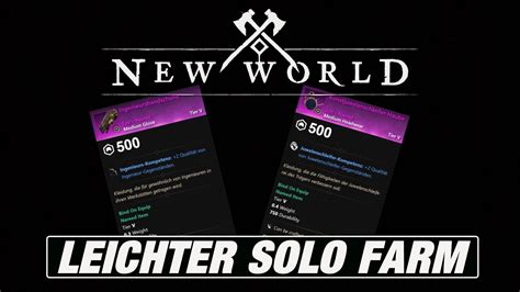 New World Solo Farm Alchemist Krockes Youtube