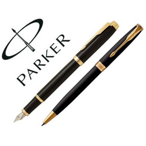 Conjunto Parker Duo Sonnet Laca Negra Gt Esferogr Fica Caneta