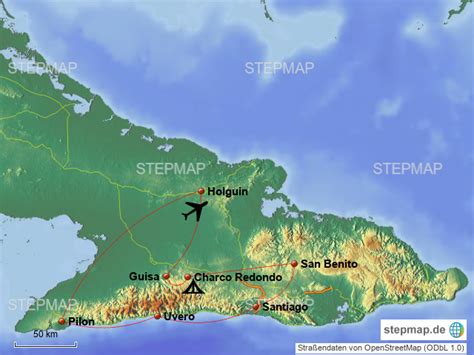 Sierra Maestra Map