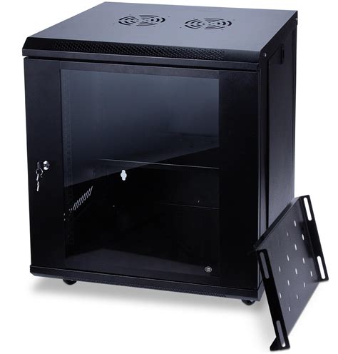 Buy 12u Server Cabinet Wall Server Rack For 19 Inch Network Cabinet It Equipment With Locking