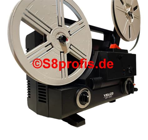 S8profis Super 8 And Regular 8 With Stepless Speed Film Projector