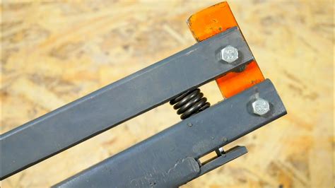 Excellent Diy Tool Idea How To Make Metal Hole Punch Youtube