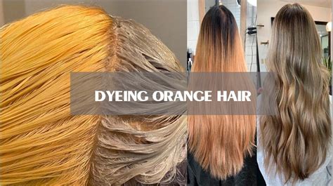 All To Know About Ash Blonde On Orange Hair Before And After