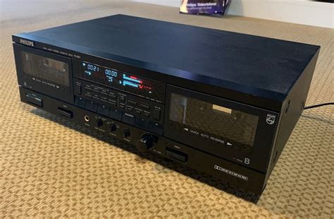 Hochwertiges Philips Doppel Tapedeck Autoreverse Fc Kaufen Auf