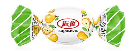 Карамель Sla Sti леденцовая без начинки со вкусом дюшеса
