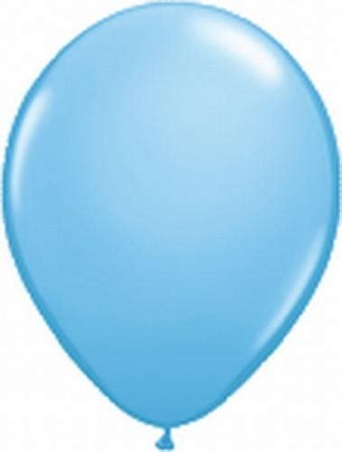 Ballons Hellblau Cm Qualatex Naturlatex Biologisch Abbaubar