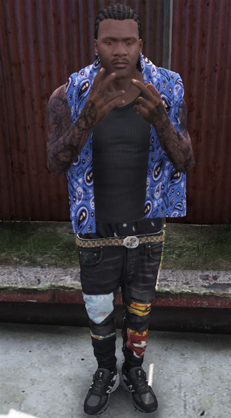 Gucci Belt For Frank Gta 5 Mod