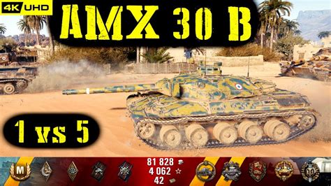 World Of Tanks Amx B Replay Kills K Dmg Patch Youtube