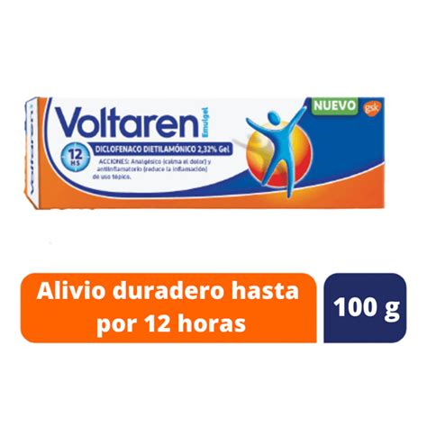 Voltaren Emulgel 12 Hs 100 Grs Voltaren Venta Libre Mi Farma