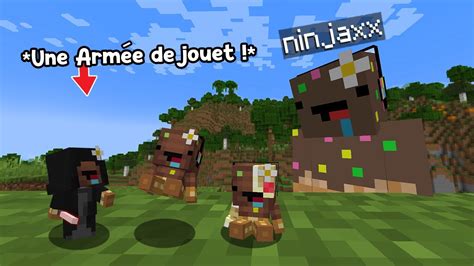 J Ai Ajout Des Jouets Ninjaxx Pour M Aider Finir Minecraft Youtube