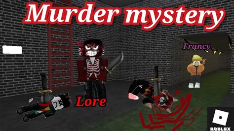 Lorenzo Mi Vuole Uccidere Su Murder Mystery Roblox Youtube