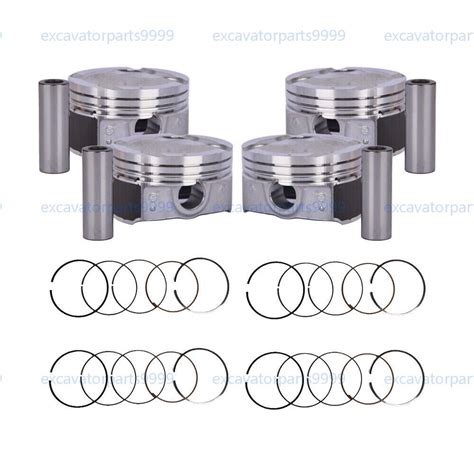 Pcs Piston Kit Set B For Hyundai Kia Veloster Accent Rio