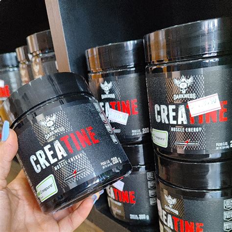 Creatina Creapure Darkness G Shopee Brasil