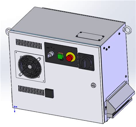 Fanuc控制柜3d模型下载三维模型solidworks模型 制造云 产品模型