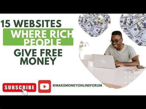 Top 15 Websites Where Rich Or Kind People Literally Give Away Free