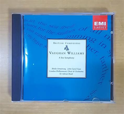 【やや傷や汚れあり】レイフ・ヴォーン・ウィリアムズ 海の交響曲 Ralph Vaughan Williams A Sea Symphony