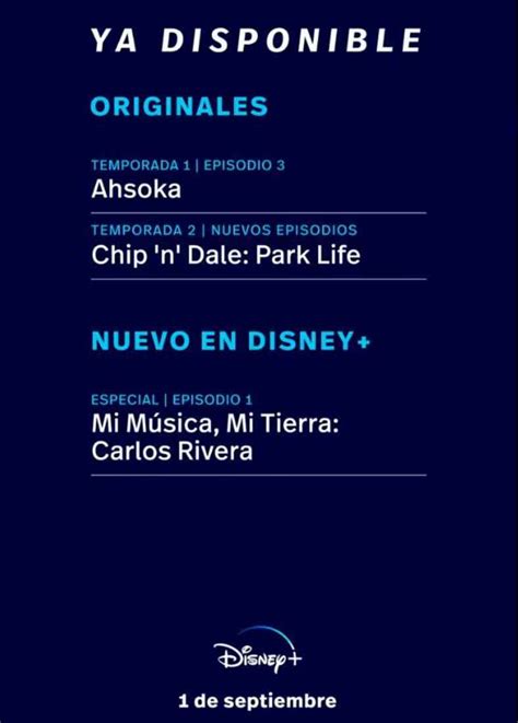 Promociones Y Estrenos De Septiembre En Netflix Hbo Max Disney Y