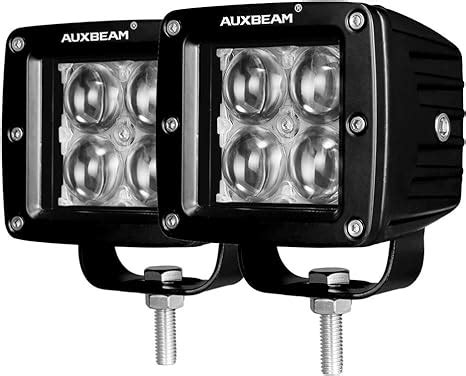 Amazon Auxbeam Inch Led Light Bar W Led Pods Fog Lights Square