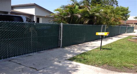 Chainlink Fence Slats E And Sons Fencing Company