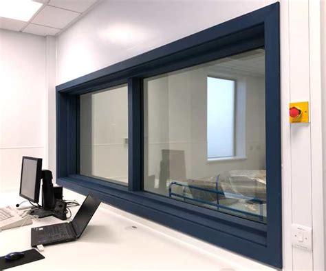 X Ray Shielding Internal Screens Lead Glass Viewing Windows