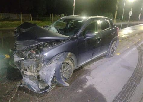 Automovilista Choca Contra Muro De Contenci N En Perif Rico Oriente