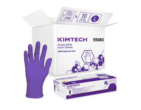 Kimberly Clark Kimtech Purple Nitrile Exam Gloves At Best Price