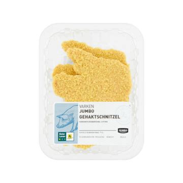 Jumbo Varken Gehaktschnitzel Stuks G Bestellen Jumbo