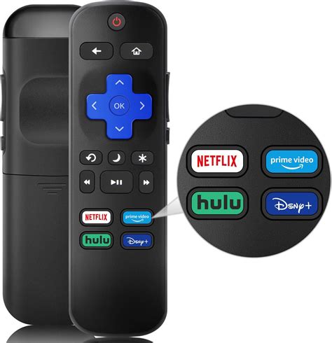 Amazon Gvirtue Remote Control For Roku Tvs Replacement For Tcl