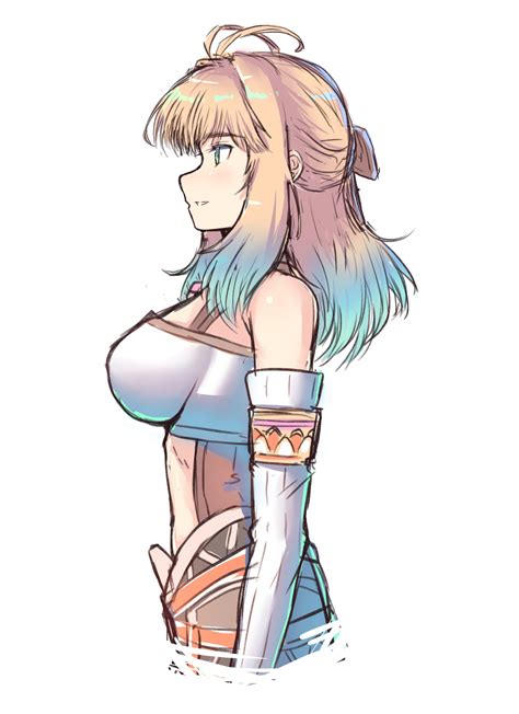 Sideview Of Fiora Xenoblade Chronicles Know Your Meme