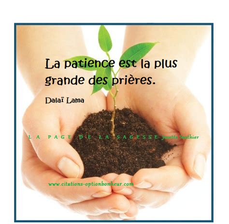 La Page De La Sagesse Citation Sur La Patience Dalaï Lama