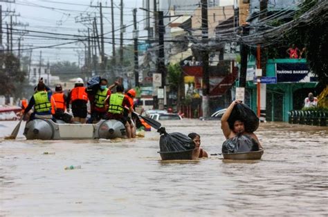 Typhoon Vamco Triggers Heavy Flooding In Philippine Capital Provinces