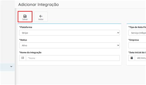 Integração Stripe Base de Conhecimento Notazz