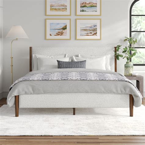 Joss Main Irie Upholstered Platform Bed Reviews Wayfair