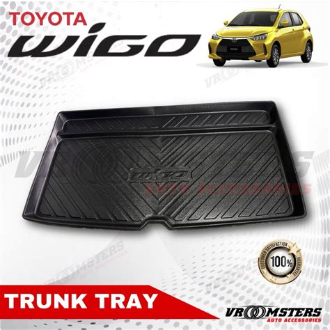 Toyota Wigo Trunk Tray Vroomsters Shopee Malaysia