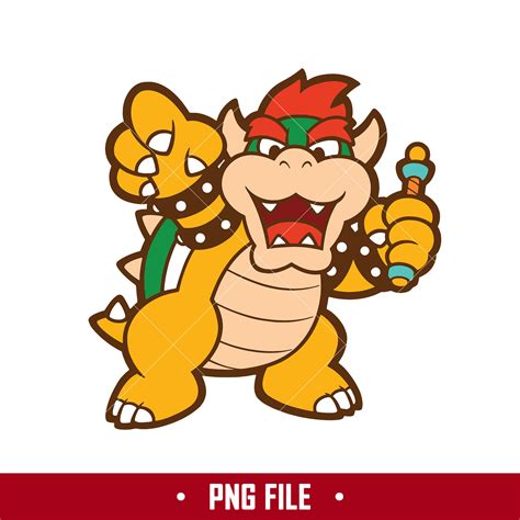 Bowser Png Super Mario Png Mario Characters Png Cartoon P Inspire