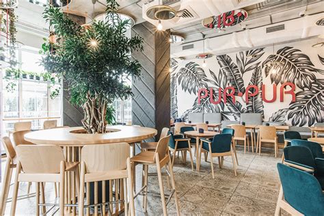 brunch cafe purpur  behance