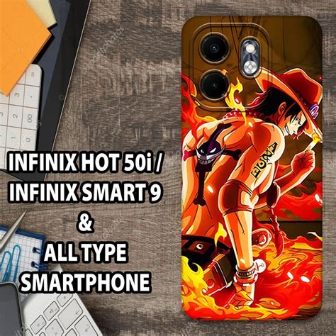 Jual 2 Softcase Karet Untuk INFINIX HOT 50i SMART 9 2024 Motif Gambar