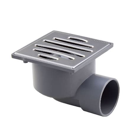 Era PVC UPVC Square Plastic Floor Drains Rain Water Outlet PVC Drainage