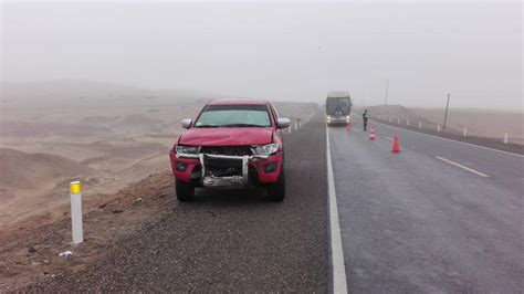 Arequipa al menos dos muertos deja múltiple choque en Panamericana Sur