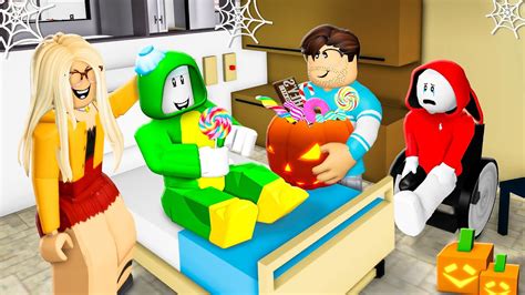 Poor Jj With Broken Leg Wants More Love Like Mikey Roblox Brookhaven