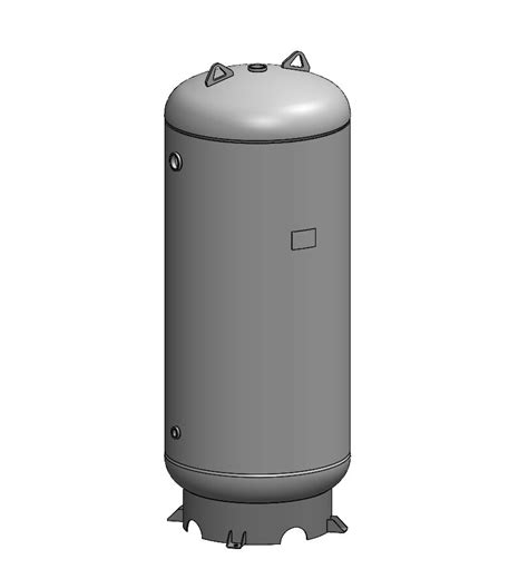 Gallon Psi Vertical Air Tank With Base Ring By Morganton