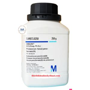 Potassium Hexacyanoferrate III For Analysis EMSURE ACS Reag Ph Eur