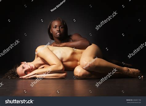 Two Beautiful Naked Women Hugging Each Stock Photo Shutterstock