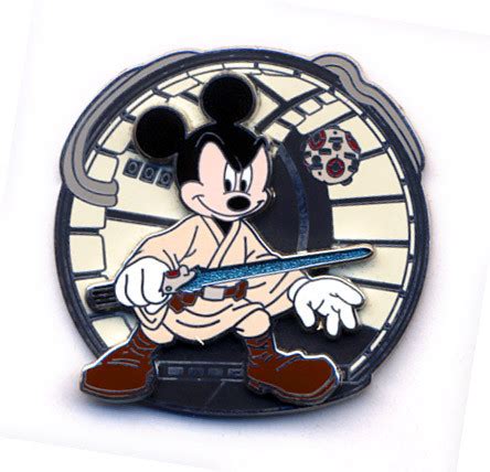 Mickey Mouse As Luke Skywalker Jedi Disney Characters As