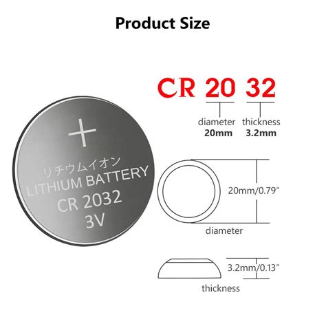 Cr Coin Cell Pinout Specifications Equivalents Off