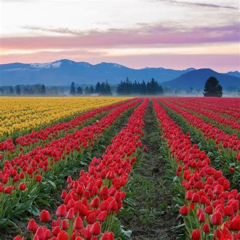 How To Visit Washingtons Skagit Valley Tulip Fields Travelawaits