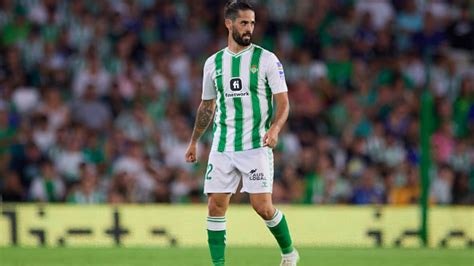 Isco renace con el Betis He contado con ayuda familiar y psicológica